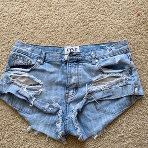 One teaspoon shorts